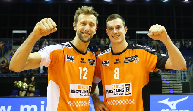 BR Volleys Akteure in der Weltliga