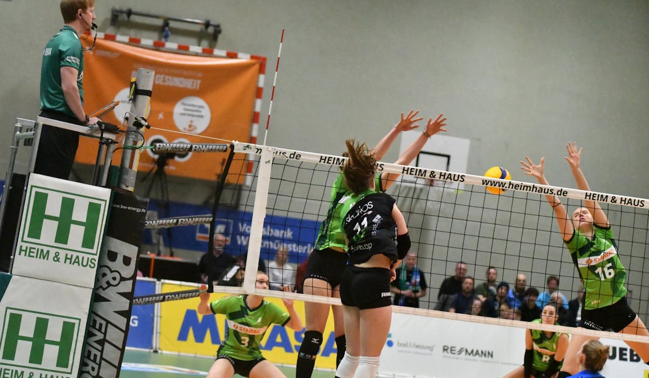 Free-TV-Spiel gegen Aachen ohne Satzgewinn