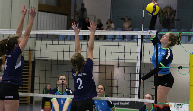 Volleyball-Team Hamburg feiert ersten Saisonsieg