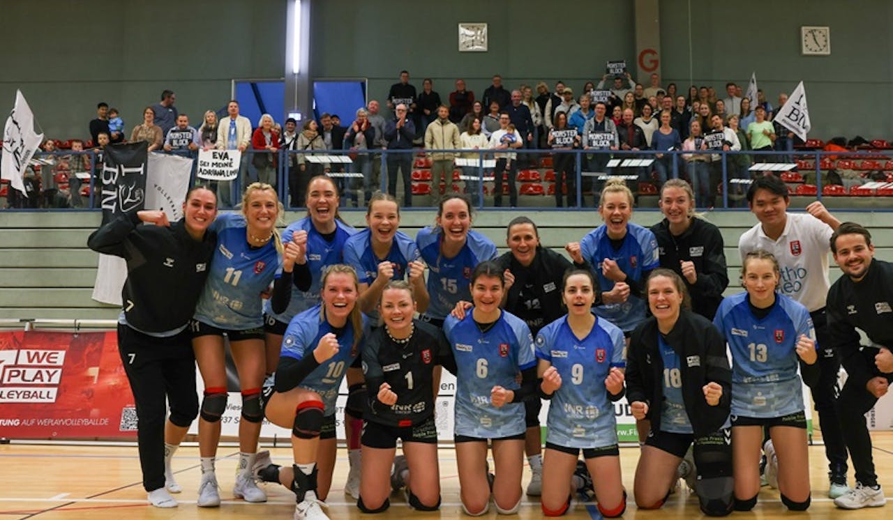 #bizepsvolleys siegen 3:1 vs. Cloppenburg