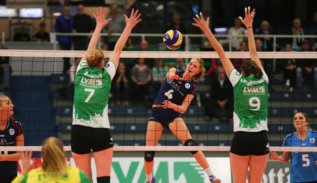 VC Wiesbaden scheidet gegen USC Münster aus dem DVV-Pokal aus