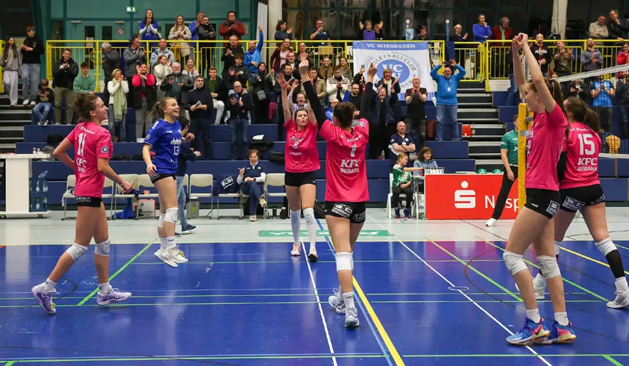 Erstes Heimspiel VC Wiesbaden II