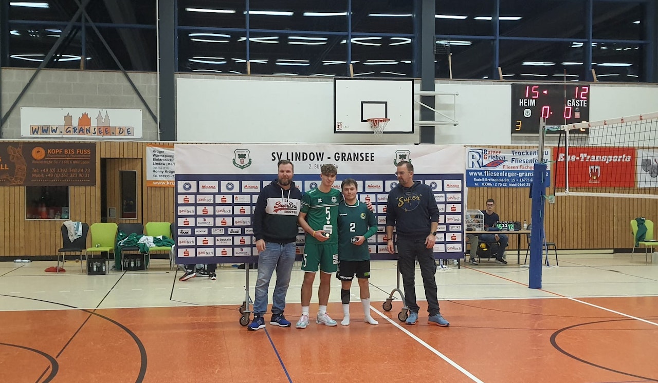 Volle Kraft im Match gegen Schüttorf