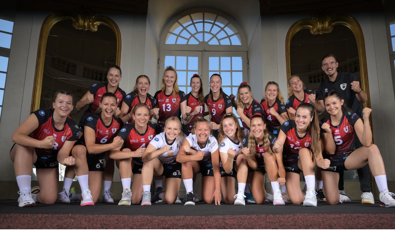 Erstes Heimspiel der Barock Volleys Damen