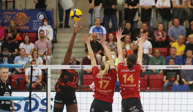 Aufschlag für die Volleyball Bundesliga der Frauen ab Freitag live auf SPORT1