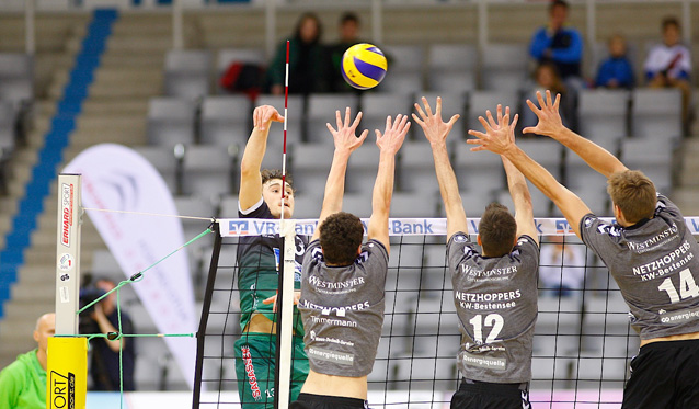 NETZHOPPERS stehen im Playoff-Viertelfinale