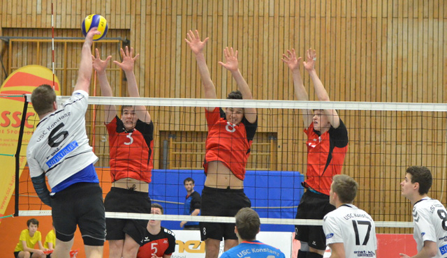 SSC Volleyballer in diesem Jahr weiter in weißer Weste