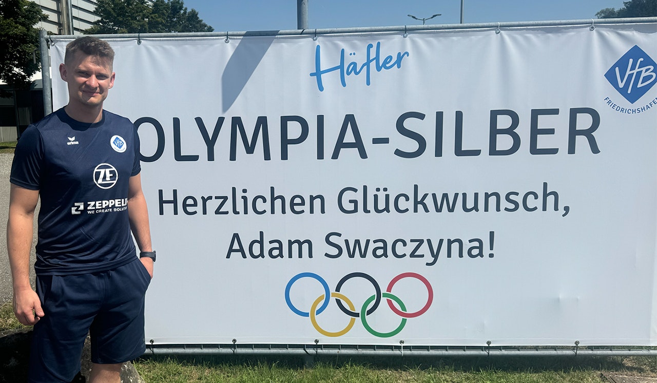 Adam Swaczyna startet in Friedrichshafen