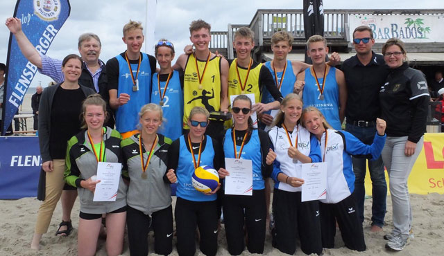 Bayernauswahl Beach stellt historische Bestmarke auf