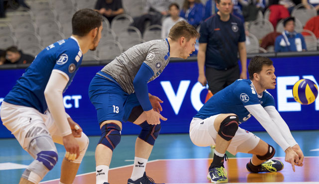 Im Viertelfinale gegen den polnischen Meister