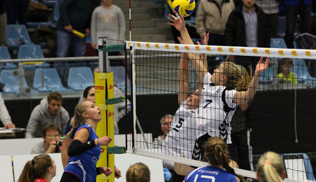 Das Volleyball-Team Hamburg verliert beim RC Sorpesee