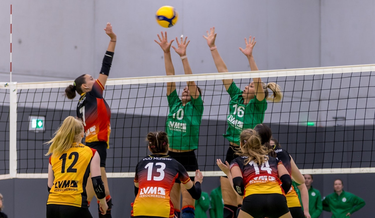 Fünfsatzsieg im Münster-Derby beim VCO