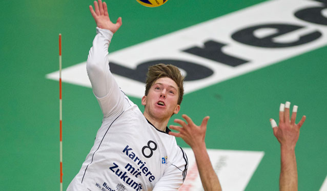 YoungStars bieten einen Volleyballkrimi