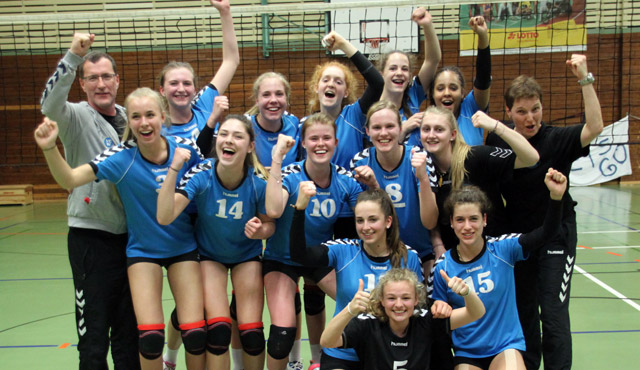 U18 des VC Wiesbaden belegt tollen 5. Platz bei Deutscher Meisterschaft