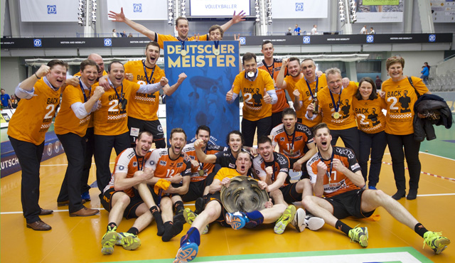 Last Minute Titel für die BR Volleys