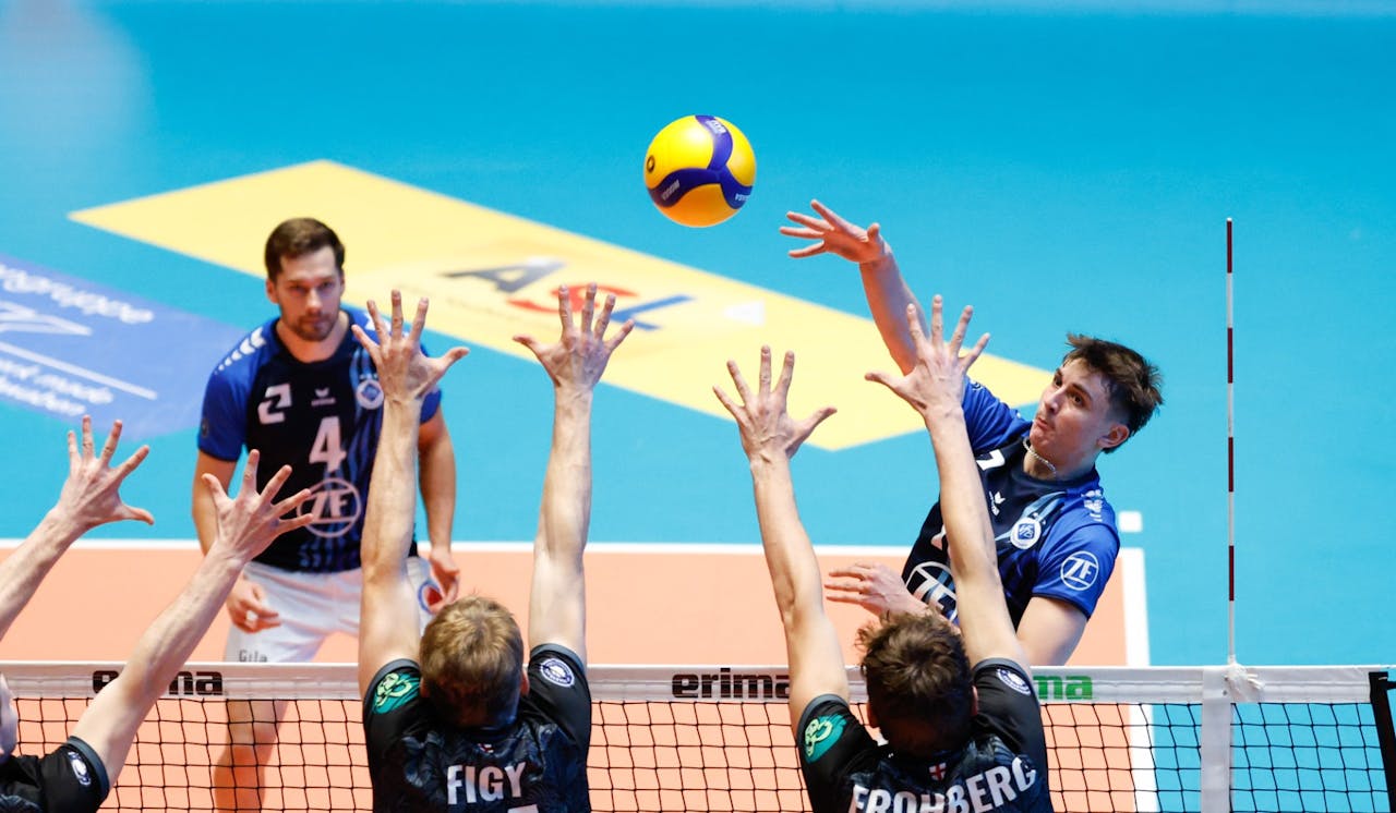 Friedrichshafen bezwingt Freiburg mit 3:0