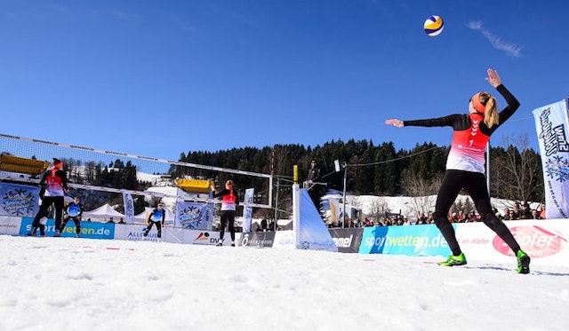Deutsche Snow-Volleyball Meisterschaften 2023 in Oberstaufen