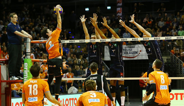 BR Volleys werden zu Grenzgängern