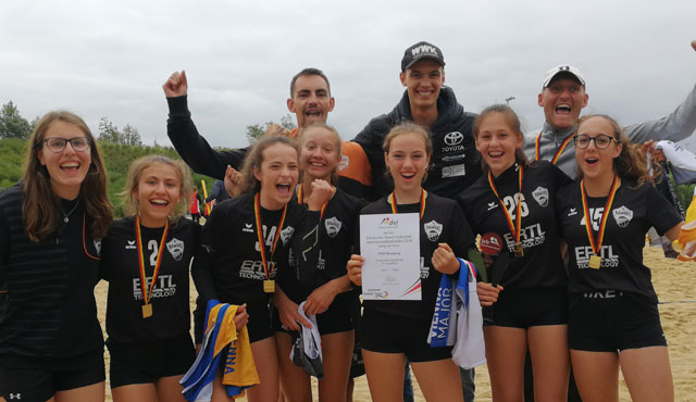 FTSV ist Deutscher Vereinsmeister im Beachvolleyball