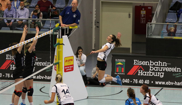 Volleyball-Team Hamburg vor letztem Saisonspiel