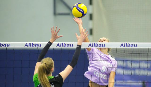 VC Allbau Essen stolpert nach Zwangspause