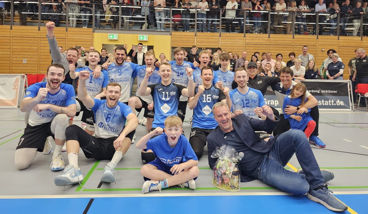PSV-Volleyballer sorgen für Paukenschlag