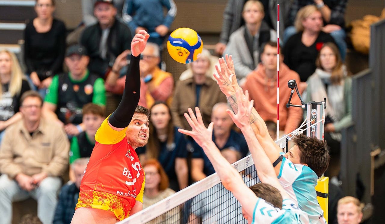 BADEN VOLLEYS mit dem Sensationserfolg