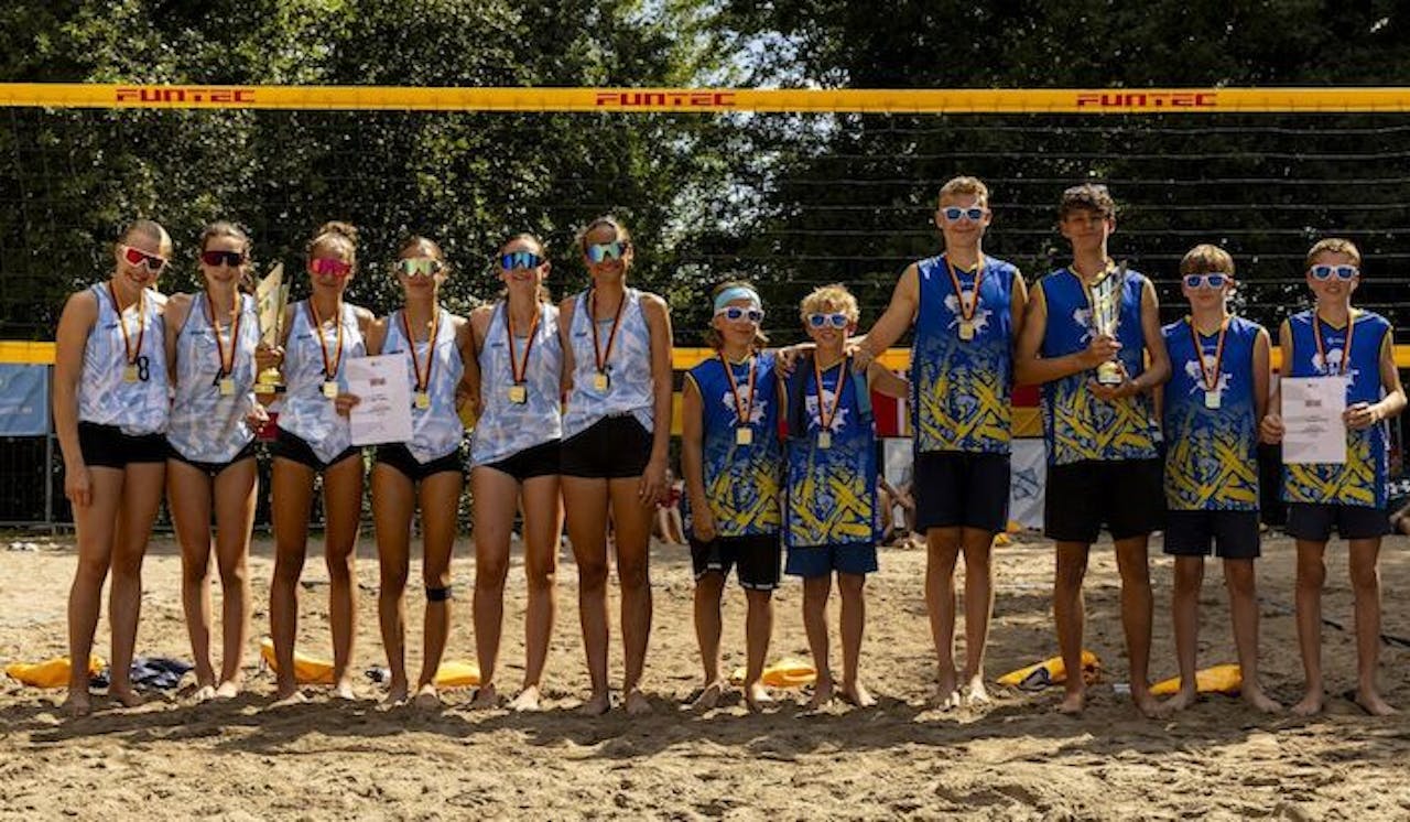 U15 Beach-DM: Solingen Volleys und ASV Dachau triumphieren