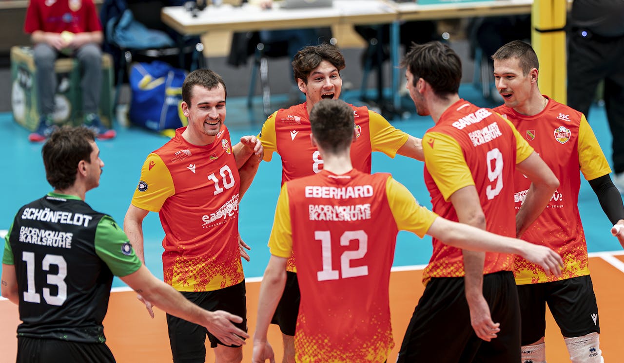 BADENVOLLEYS 2 starten ins neue Jahr