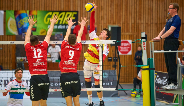 Hungrige BADEN VOLLEYS vor Spiel in Kriftel