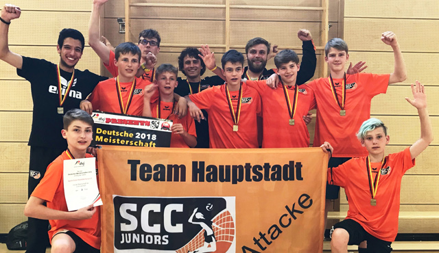 SCC JUNIORS im Juni: Von der Halle in den Sand