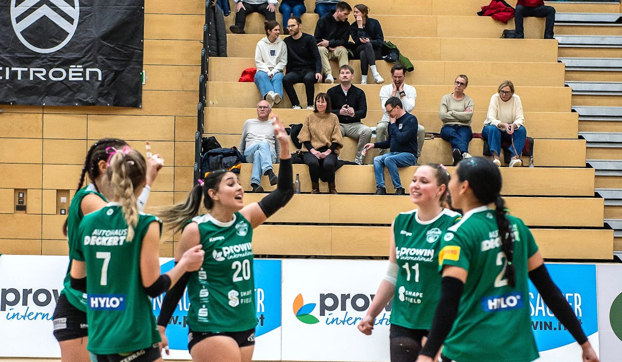 proWIN Volleys zeigen weiter Moral