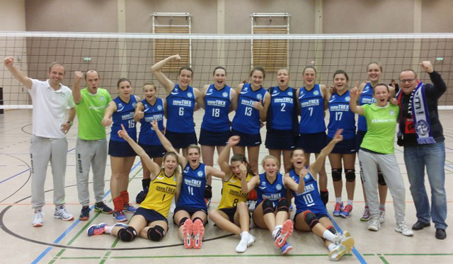 DSHS SnowTrex Köln zieht zum dritten Mal in Folge in den DVV-Pokal ein