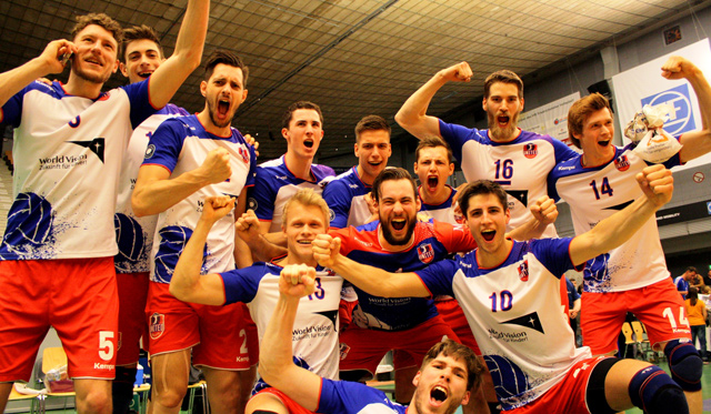 Sensation in Friedrichshafen – United Volleys 1:0 gegen den Titelverteidiger