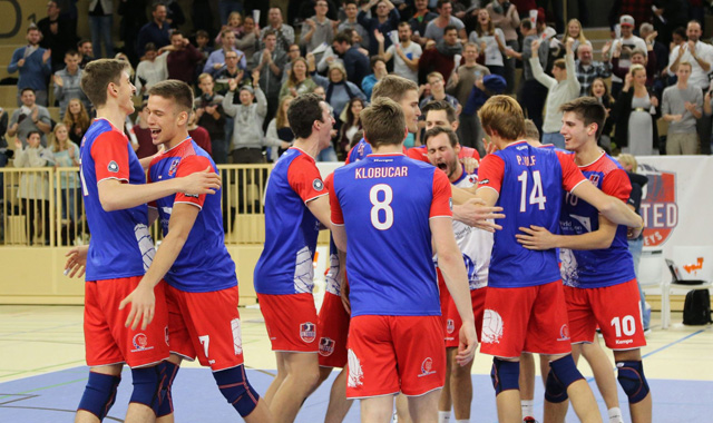 United Volleys schaffen Sensation gegen Friedrichshafen