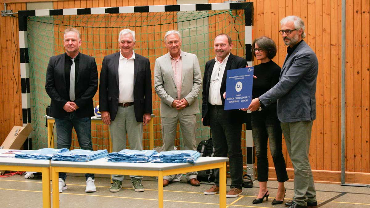 Erstmals „Volleyball-Mentoren Sport-Nach-1“ ausgebildet
