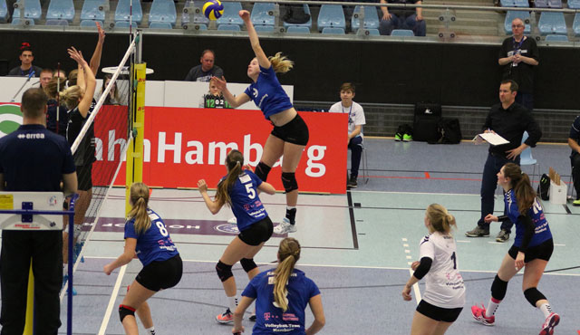 Volleyball-Team Hamburg reist zum Topspiel nach Dingden
