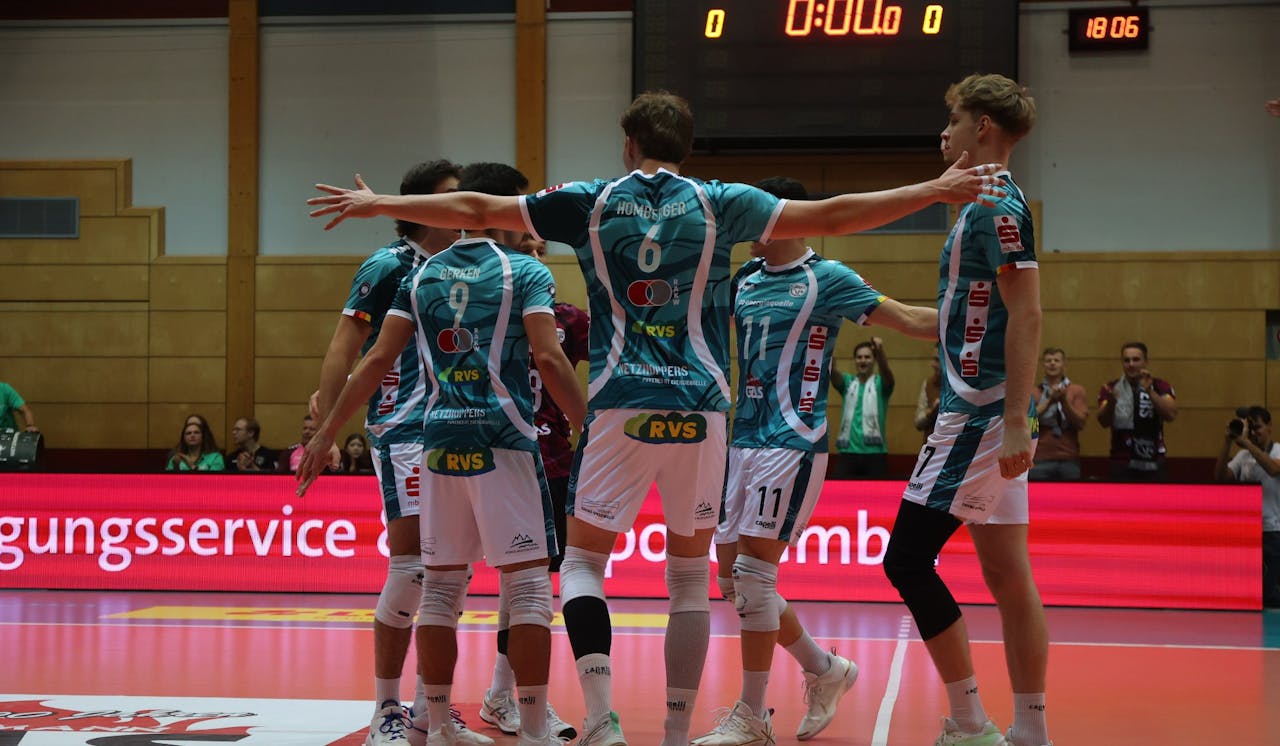 Netzhoppers dominieren Karlsruhe