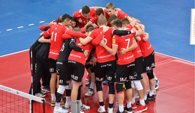 Voller Angriff im DVV-Pokal gegen Friedrichshafen