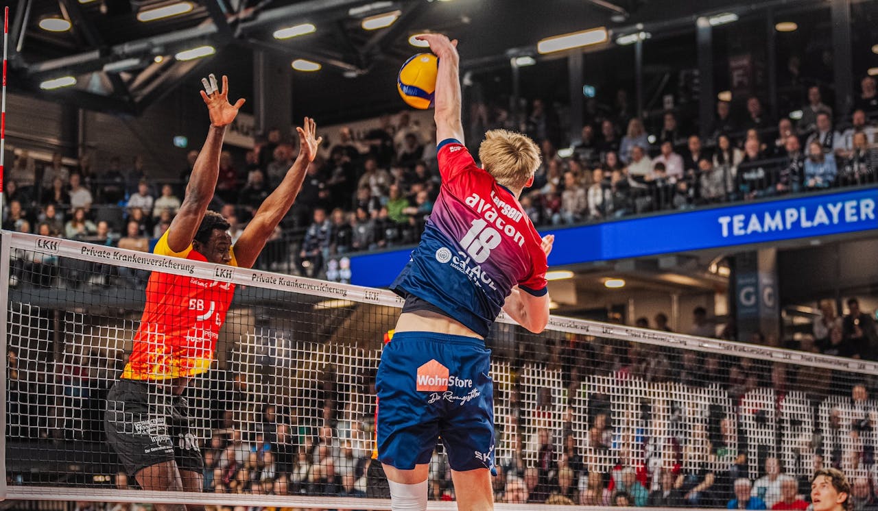 BADEN VOLLEYS verpassen Überraschung
