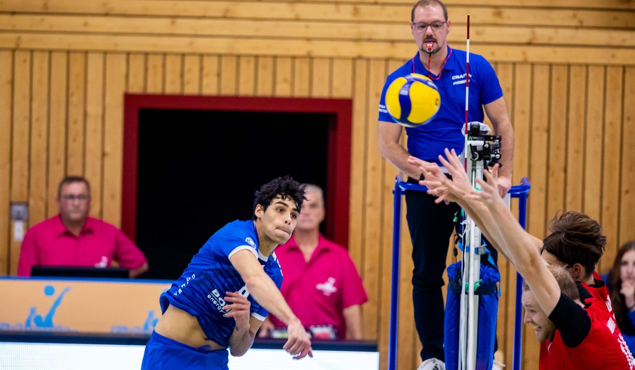 Blue Volleys vor schwerem Auswärtsspiel