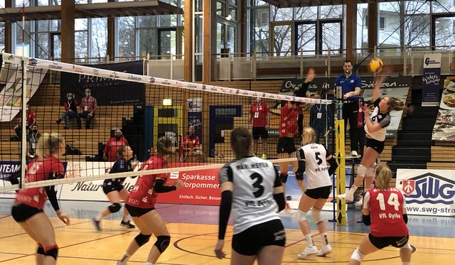 der VfL Oythe spielt 2:3 in Stralsund