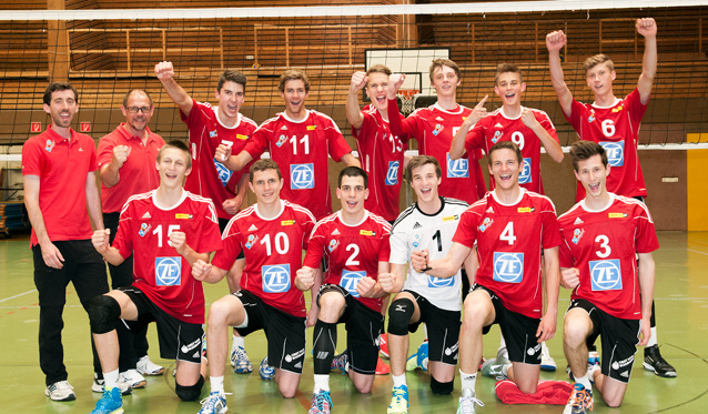 Häfler U20-Volleyballer holen den Meistertitel