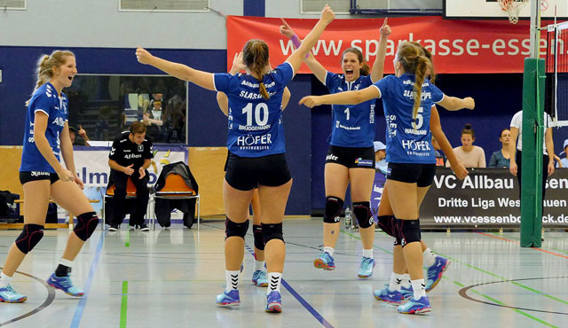 VC Allbau Essen bereit für das nächste Heimspiel