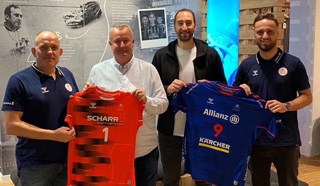 Wichtige Weichenstellung bei Allianz MTV Stuttgart: Ausrüstervertrag mit hummel bis 2026 verlängert