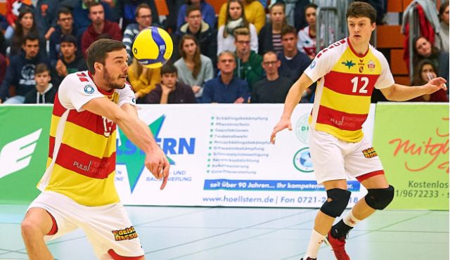 Die BADEN VOLLEYS SSC Karlsruhe erwarten die L.E. Volleys aus Leipzig