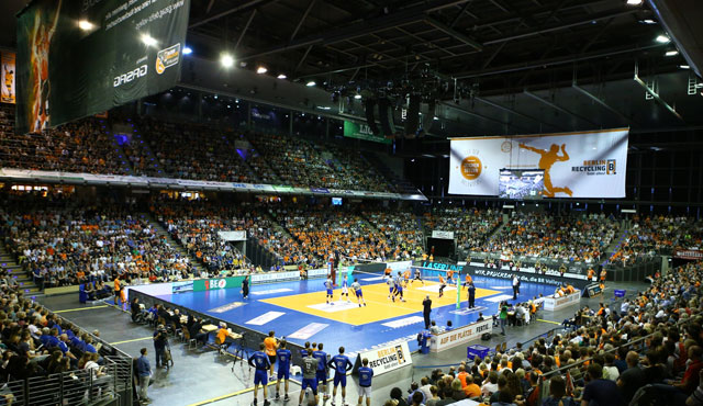 Volleyballtempel bleibt Zuschauermagnet