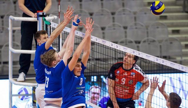 Volley YoungStars bekommen Leipzigs Neuzugang nicht in den Griff