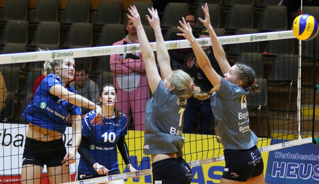 Volleyball-Team Hamburg hat Bayer Leverkusen zu Gast