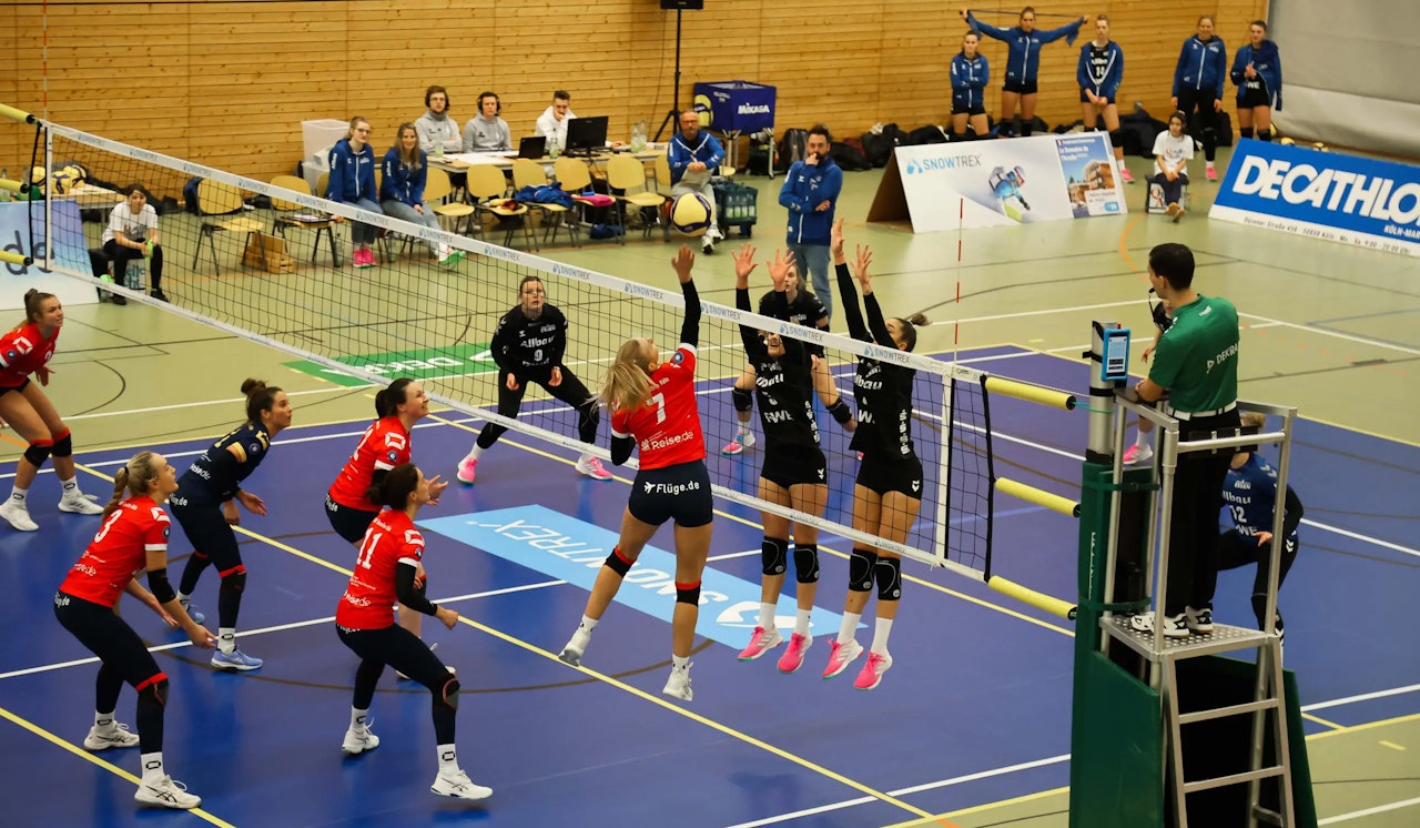 DSHS SnowTrex Köln empfängt die Allbau Volleys Essen zum ersten Heimspiel